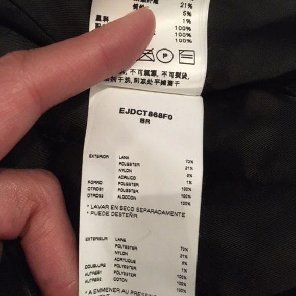 Perfect Formal Coat - NWOT - Wool Eryn Brinie Brown Coat - S/XS - Picture 5 of 5